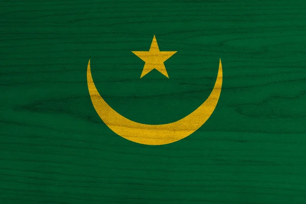 Mauritania Bandera —  Fotos de Stock