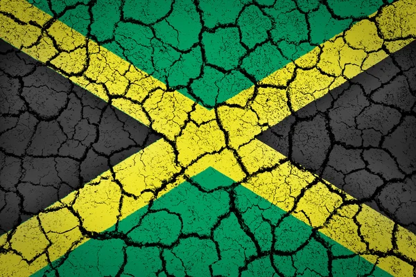 Jamaikaflagge — Stockfoto