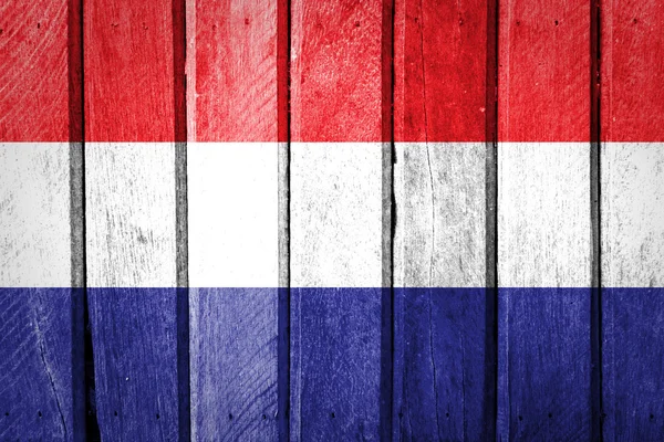Holandská vlajka — Stock fotografie