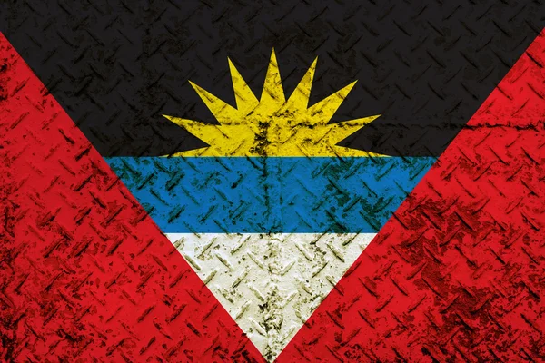 Flaga Antigui i Barbudy — Zdjęcie stockowe