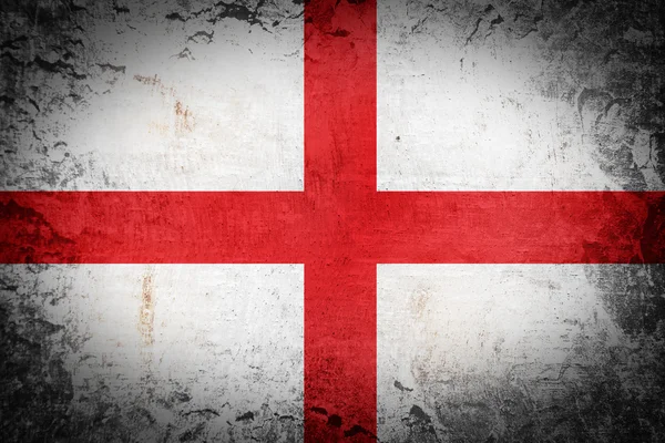 Grunge Engeland vlag — Stockfoto