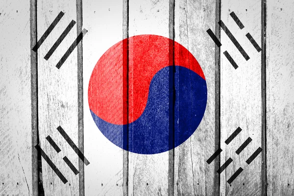 South Korea flag — Stock Photo, Image