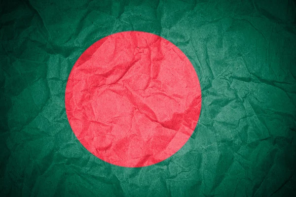 Grunge flag of Bangladesh — Stock Photo, Image