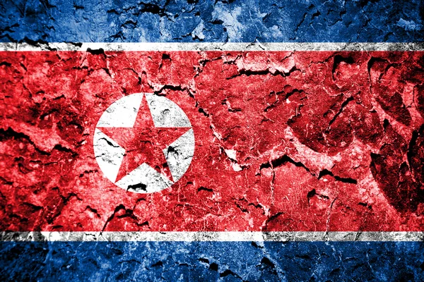 Corea del Norte bandera —  Fotos de Stock