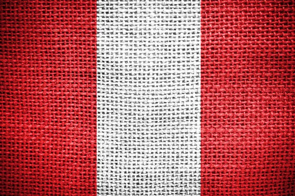 Bandeira do Peru . — Fotografia de Stock