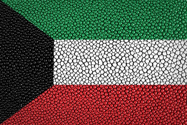 Kuwait Flag — Stock Photo, Image