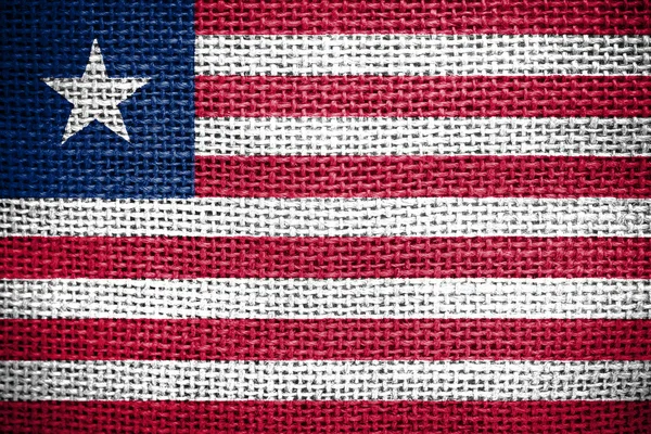 Liberia Flag — Stock Photo, Image