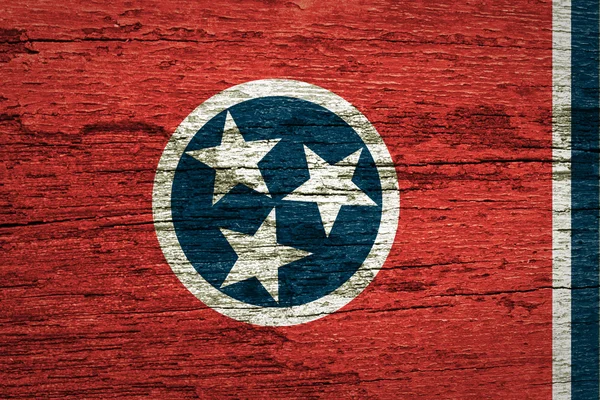 Bandera del Estado de Tennessee — Foto de Stock