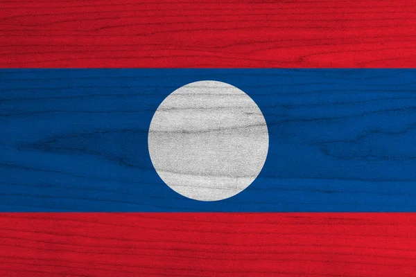 Laos Drapeau — Photo