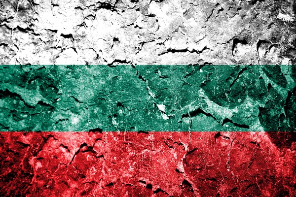 Vlag van Bulgarije — Stockfoto