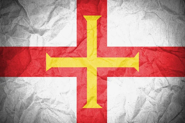 Bandeira de Guernsey — Fotografia de Stock