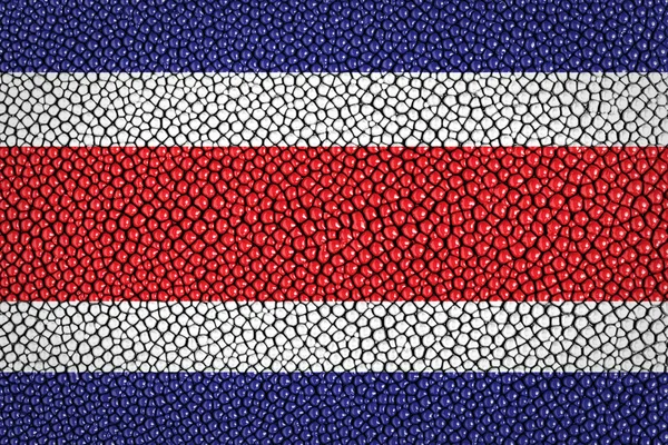 Costa Rica Flag — Stock Photo, Image