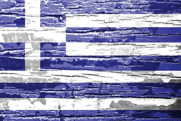 Drapeau Grèce — Photo