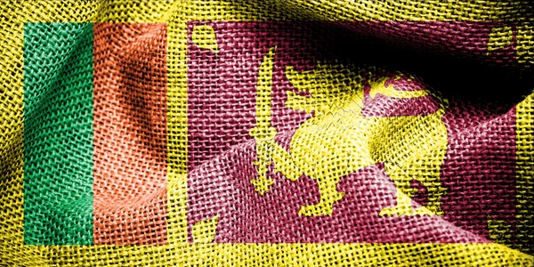 Sri Lanka flag background texture. — Stock Photo, Image