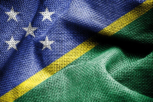 Solomon islands flag — Stock Photo, Image