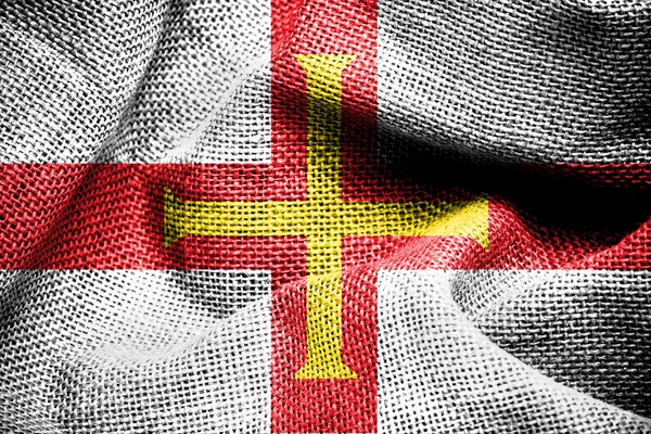 Guernsey flag — Stock Photo, Image