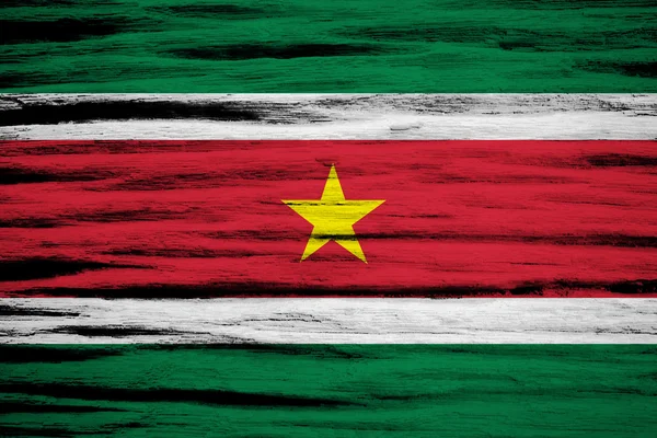 Bandiera Suriname — Foto Stock
