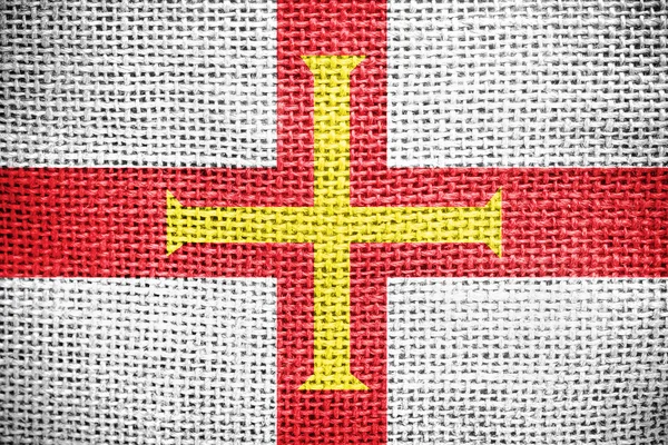 Vlag van Guernsey — Stockfoto