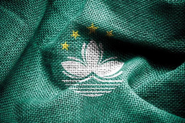 Macau flag — Stock Photo, Image