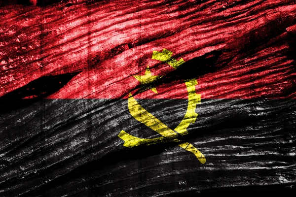 Vlag van Angola — Stockfoto