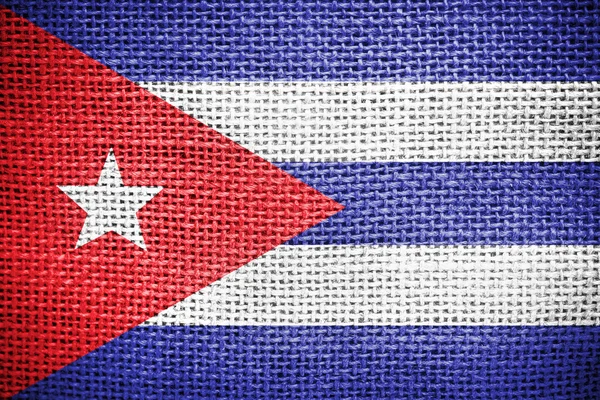 Флаг Кубы — стоковое фото