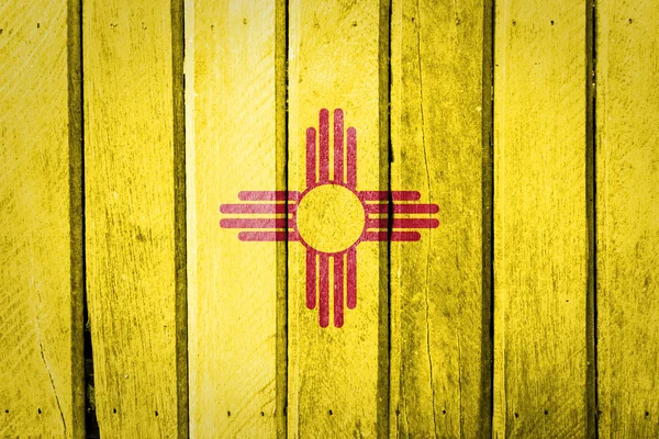 Bandeira do Estado do Novo México — Fotografia de Stock