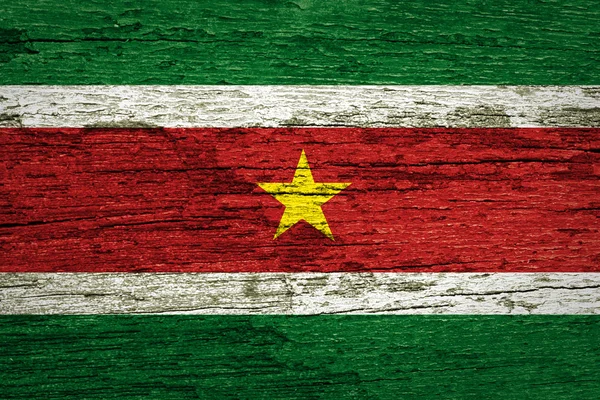 Bandeira do Suriname — Fotografia de Stock