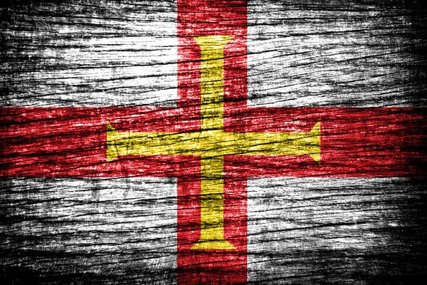 Vlag van Guernsey — Stockfoto