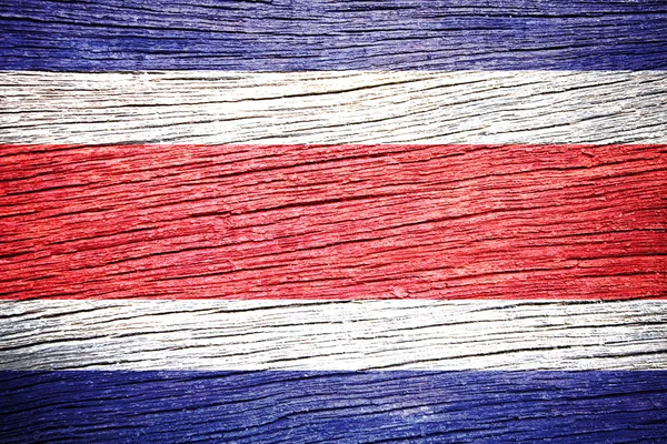 Costa Rica Flag — Stock Photo, Image