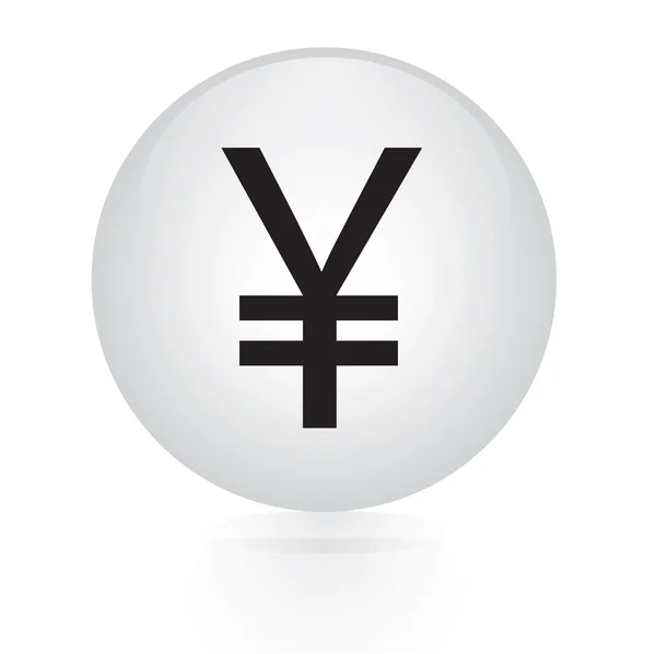 Yen icon — Stock Vector