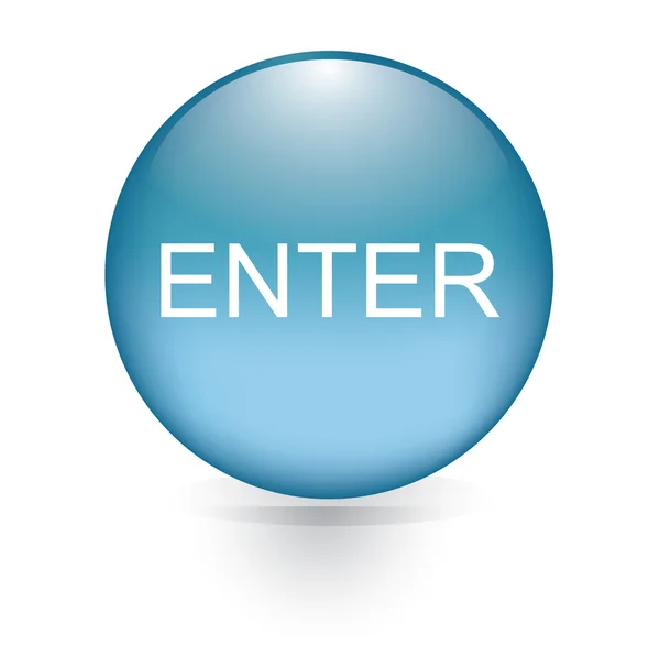 Enter button — стоковый вектор