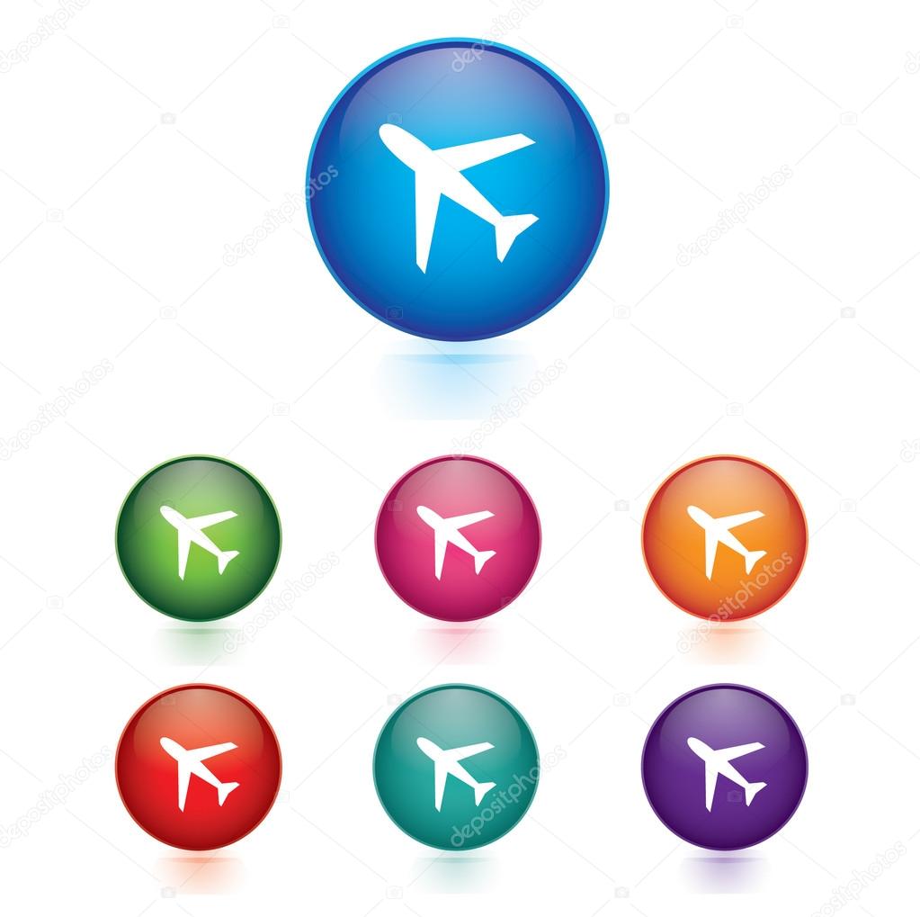 Vector - Set of plane icons