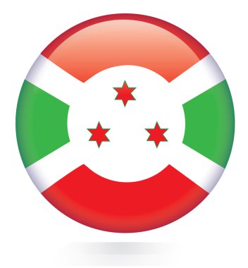 Burundi bayrağı düğmesi