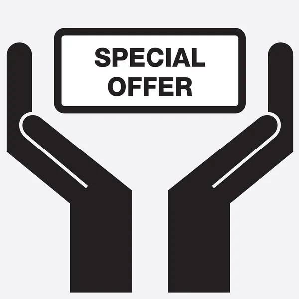 Special offer sign icon — Stock Vector