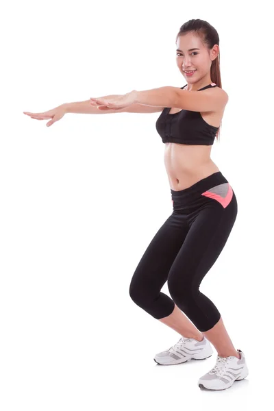 Sport woman stretching exercise. Fitness concept — Stock Photo, Image