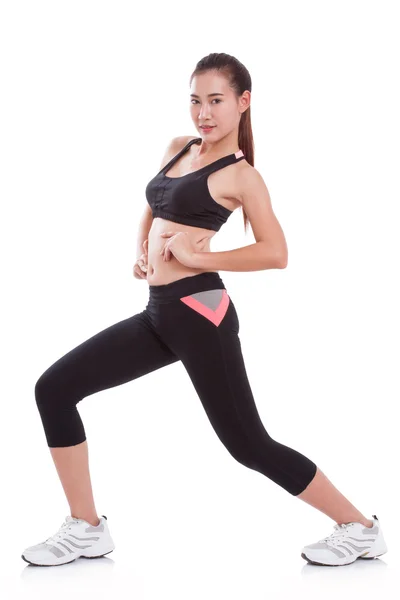 Sport woman stretching exercise. Fitness concept — Stock Photo, Image