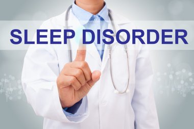 Doktor uyku bozukluğu işareti dokunmadan