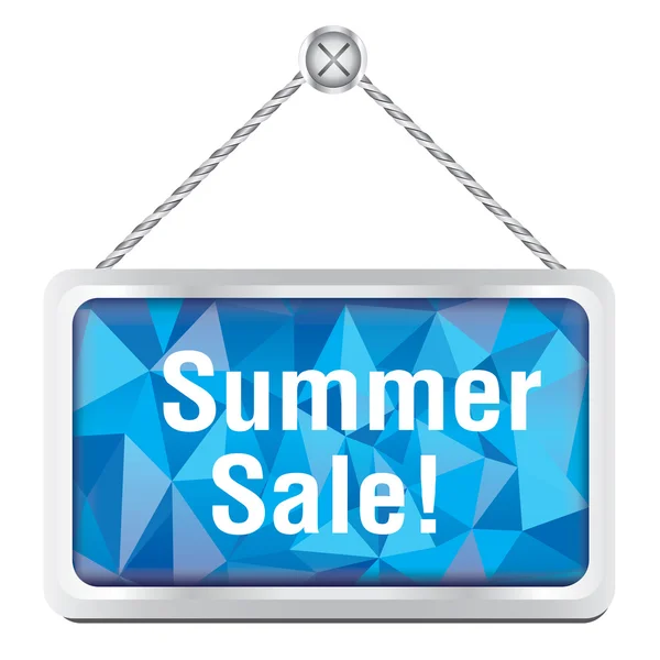 Summer sale sign — Stock Vector