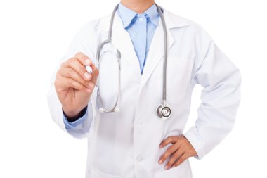 Doktor kalemle yazma