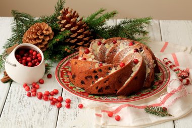 cranberries ile Noel kek