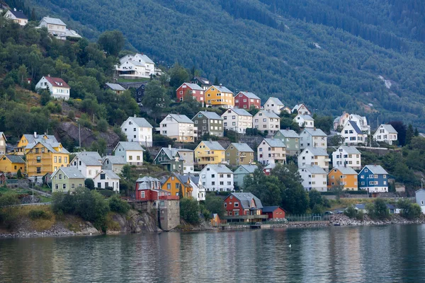 Cabana em Noruega — Fotografia de Stock