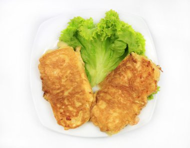 Kızarmış peynirli çubuk