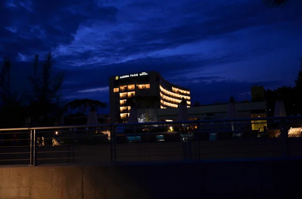 İtalya Bibione Hotel Laguna Park — Stok fotoğraf