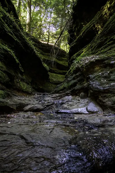 Sturzbach in einem Staatspark — Stockfoto