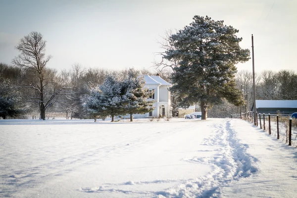 Indiana Neige Images De Stock Libres De Droits