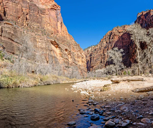 Impresión Ruta Senderismo Pine Creek Canyon Con Vistas Parque Nacional — Foto de Stock
