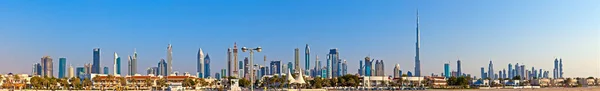 Blick Auf Die Skyline Von Dubai Von Der Meerseite Jahr — Stockfoto