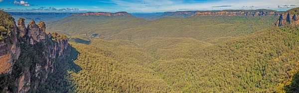 Vista Panorámica Las Montañas Azules Estado Australiano Nueva Gales Del —  Fotos de Stock