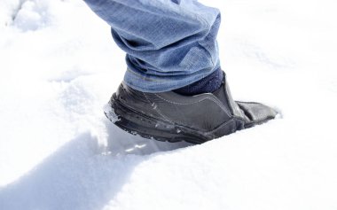 Bilinmeyen adam karda duruyor.