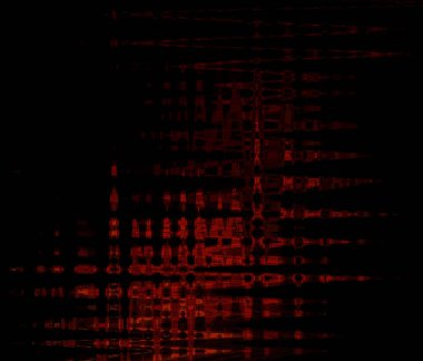 Gece karanlığında parlak bir ateş